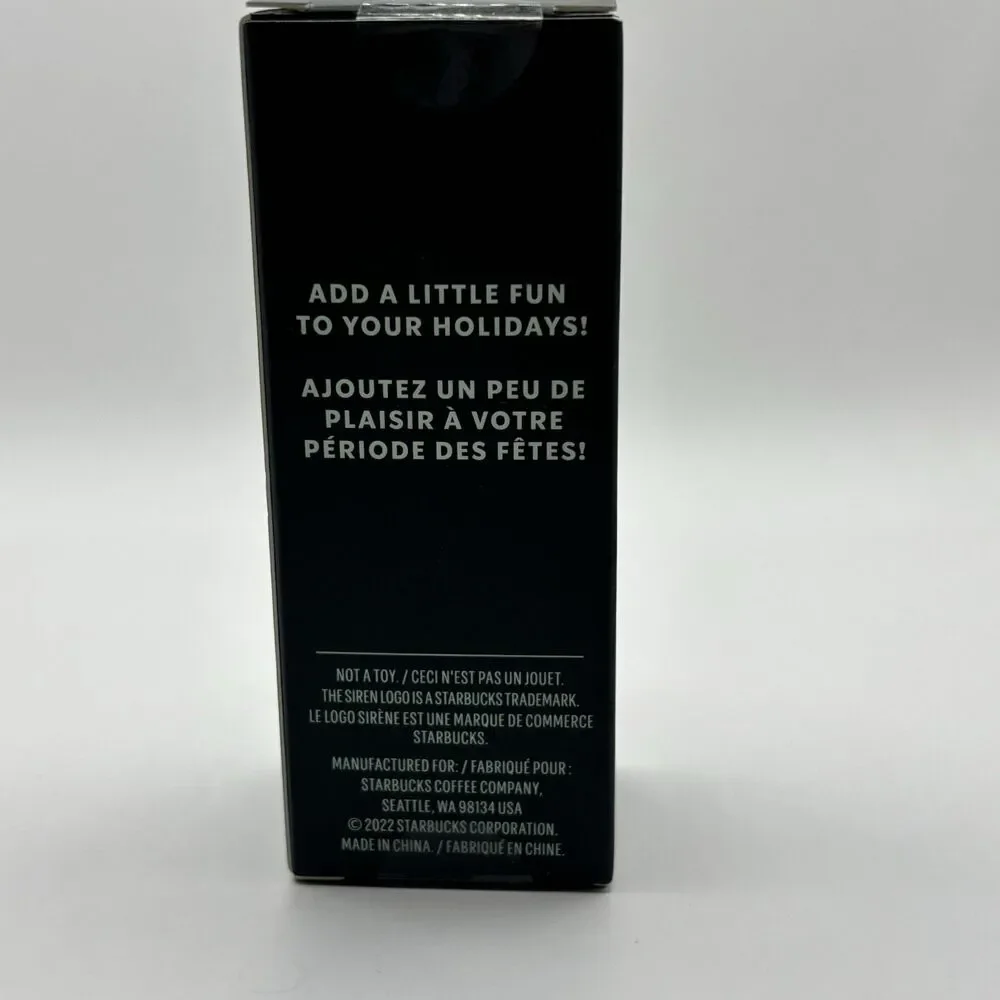Starbucks 2022 Mini Christmas Studded Tumbler Ornaments Key Chain PINK - Picture 3 of 5